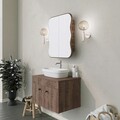 Dulap de baie, Neostill, Day Dream, 12x45x50 cm, Carton presat, Maro