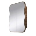 Dulap de baie, Neostill, Day Dream, 12x45x50 cm, Carton presat, Maro
