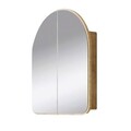 Dulap de baie, Neostill, Hope Cabinet, 12x45x50 cm, Carton presat, Bej