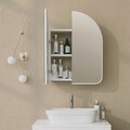 Dulap de baie, Neostill, Hope Cabinet, 12x45x50 cm, Carton presat, Alb