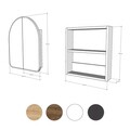 Dulap de baie, Neostill, Hope Cabinet, 12x45x50 cm, Carton presat, Alb