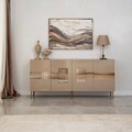 Consola, Neostill, Paris, 180x80x40 cm, MDF , Bronz / Aur