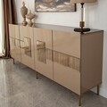 Consola, Neostill, Paris, 180x80x40 cm, MDF , Bronz / Aur