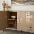 Consola, Neostill, Vienna, 180x80x40 cm, MDF , Bronz / Aur
