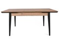 Masa extensibila, Nmobb, Sigma, MDF , Nuc / Negru