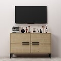 Comoda TV, Odessa, Ctn, 120x75x30 cm, PAL, Maro