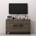 Comoda TV, Odessa, Ctn, 120x75x30 cm, PAL, Maro