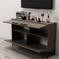 Comoda TV, Odessa, Ctn, 120x75x30 cm, PAL, Maro