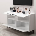 Comoda TV, Odessa, Ctn, 120x75x30 cm, PAL, Alb