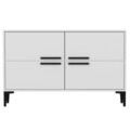 Comoda TV, Odessa, Ctn, 120x75x30 cm, PAL, Alb
