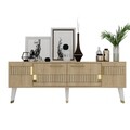 Set mobilier living, Olivia, Moda, PAL , Stejar safir / Aur