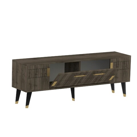Set mobilier living, Olivia, Moda, PAL , Nuc / Aur