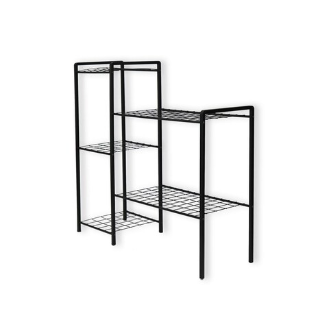 Decorative Jardiniere, Puqa Design, Grant, 32x94x90 cm, Metal, Negru