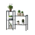 Decorative Jardiniere, Puqa Design, Grant, 32x94x90 cm, Metal, Negru