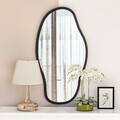 Oglinda decorativa, Siam, Couldy, 45x85x2 cm, MDF , Transparent