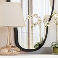 Oglinda decorativa, Siam, Couldy, 45x85x2 cm, MDF , Transparent