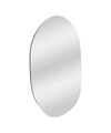 Oglinda decorativa, Siam, Vanomi, 52x89x2 cm, MDF , Negru