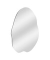 Oglinda decorativa, Siam, Ohho, 60x85x2 cm, MDF , Negru