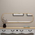 Oglinda decorativa, Siam, Magnum, 40x120x2 cm, MDF , Natural