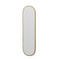 Oglinda decorativa, Siam, Magnum, 40x120x2 cm, MDF , Natural
