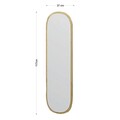 Oglinda decorativa, Siam, Magnum, 40x120x2 cm, MDF , Natural