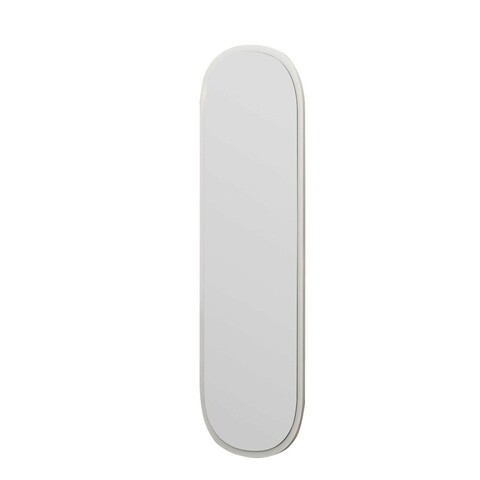 Oglinda decorativa, Siam, Magnum, 40x120x2 cm, MDF , Alb