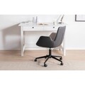 Scaun de birou, Lemont, Dora, 62x77x60 cm, Tapițerie: 100% POLIESTER, Crem / Antracit
