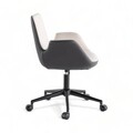 Scaun de birou, Lemont, Dora, 62x77x60 cm, Tapițerie: 100% POLIESTER, Crem / Antracit