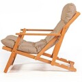 Set mobilier de gradina 3 piese, Meya Dekor, My007, Lemn de fag, Maro / Natural