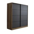 Dulap pentru haine, Minerva, Kale, 220x210x60 cm, PAL, Dore