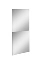 Oglinda decorativa, Mirrorland, Rectangular, Oglinda acrilica;MDF, Argintiu