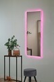 Oglinda cu Iluminare Led, Mirrorland, Rectangular, Oglinda acrilica;MDF, Roz