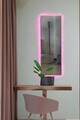 Oglinda cu Iluminare Led, Mirrorland, Rectangular, Oglinda acrilica;MDF, Roz