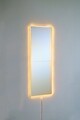 Oglinda cu Iluminare Led, Mirrorland, Rectangular, Oglinda acrilica;MDF, Galben