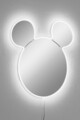 Oglinda cu Iluminare Led, Hanah Home, Mickey Silver, Alb