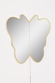 Oglinda cu Iluminare Led, Mirrorland, Butterfly Silver, Oglinda acrilica;MDF, Galben