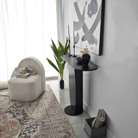 Dulap, Neostill, Ellittica, 100x81x30 cm, PAL, Antracit