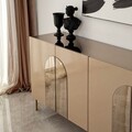 Consola, Neostill, Rome, 180x80x40 cm, MDF , Bronz / Aur