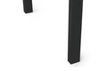 Masa extensibila, Nmobb, Silva, 120x75x74 cm, PAL, Nurca / negru