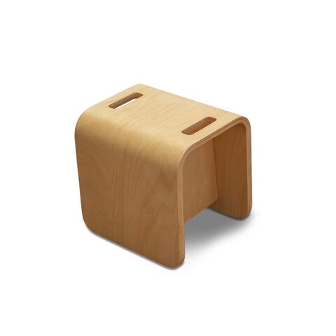 Set masa si scaune 3 piese, Sweetie, Flexy Table Set, Lemn, Natural
