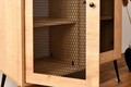 Bufet, Wolina, Wire, 40x90x110 cm, PAL, Stejar