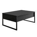 Set mobilier living, Bexley, Luxe Set, PAL, Antracit / Negru