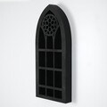 Organizator, Evila Originals, Meh207-Xl, 80x35x6 cm, Lemn, Negru