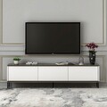 Comoda TV, Inarch, Imaj, 180x45 cm, PAL, Alb