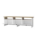 Comoda TV, Inarch, Oslo, 150x47x36 cm, PAL, Alb / Safir