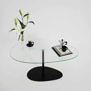 90x40x60 cm, Transparent;Negru