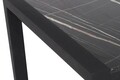 Masa extensibila, Nmobb, Silva, 120x75x74 cm, PAL, Negru