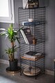 Corp biblioteca, Puqa Design, Elvis, Metal, Negru