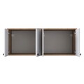 Dulap multifunctional, Rani, BA120, 120x46 cm, PAL, Nuc/Alb