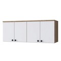 Dulap multifunctional, Rani, BA120, 120x46 cm, PAL, Nuc/Alb